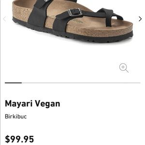Black Birkenstock sandals